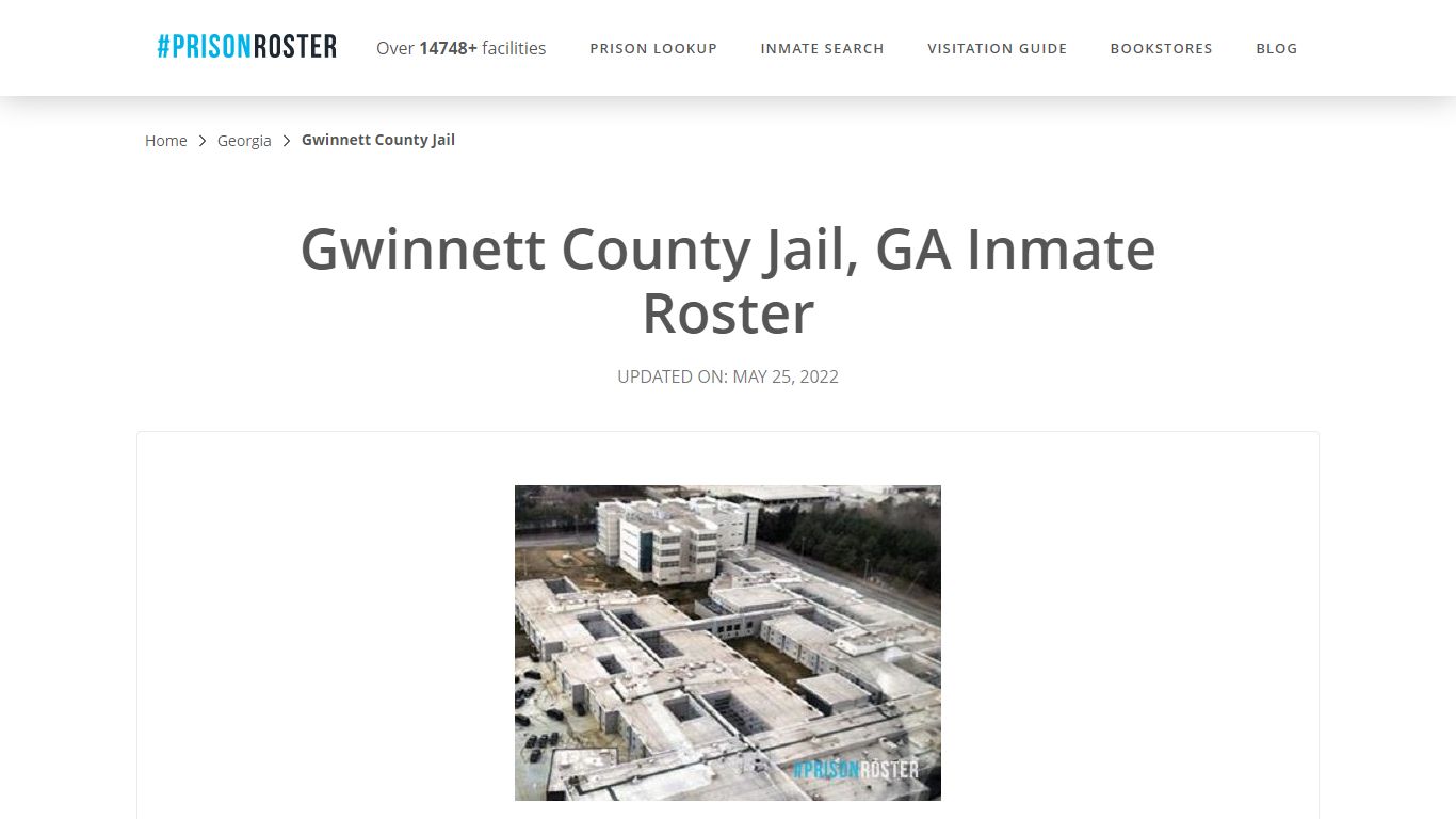 Gwinnett County Jail, GA Inmate Roster